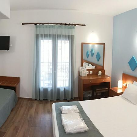 Hotel Glaros Blue Neos Marmaras Esterno foto