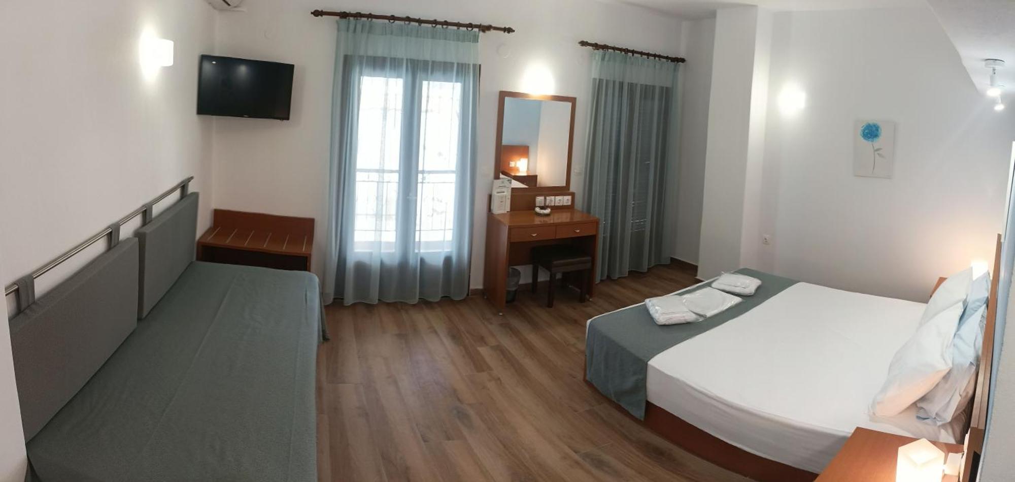 Hotel Glaros Blue Neos Marmaras Esterno foto